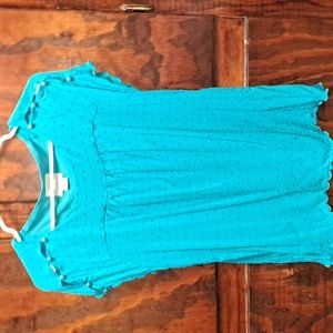 Turquoise size 10 Maeve blouse
